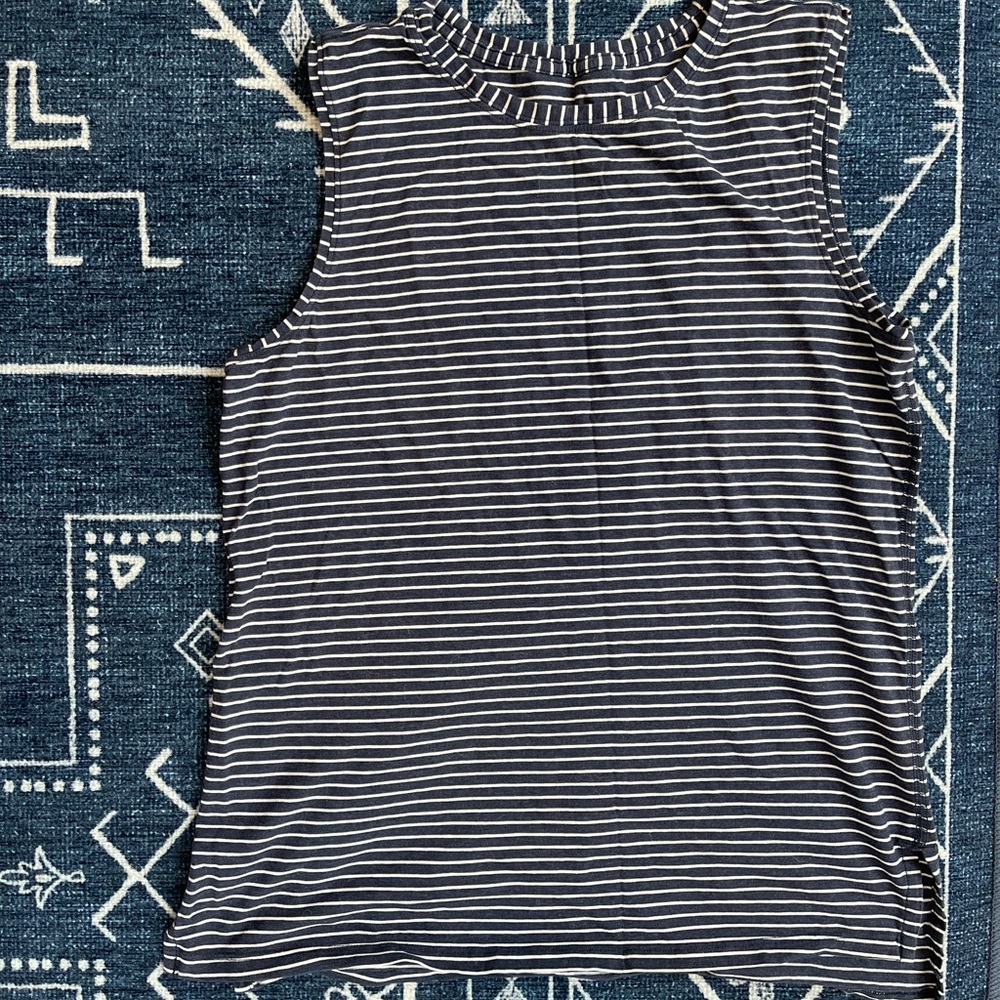 Lululemon striped tank.